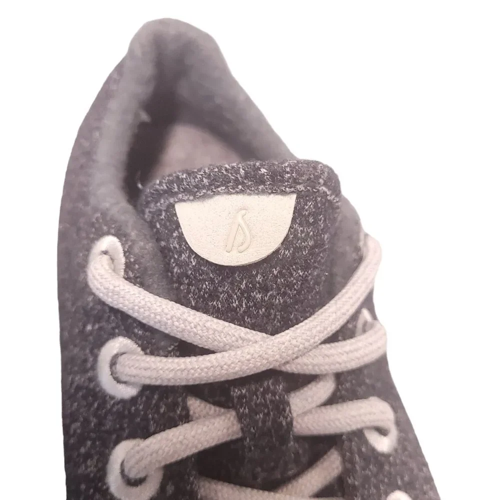 Allbirds Wool Runner Mizzle Women's Size 7 Running Shoes Gray Silver laces